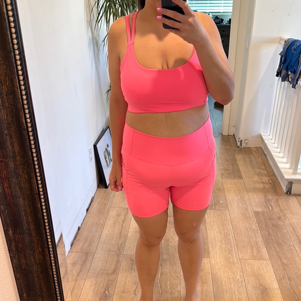 Vibrant Pink Activewear Set